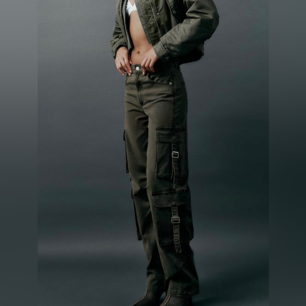 Zara Cargo Pants Size 6